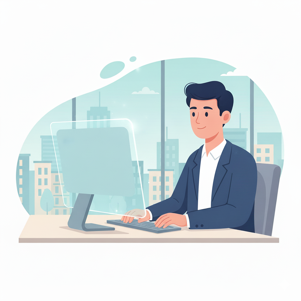 Personne utilisant un outil de prêt de trésorerie hypothécaire simulation pour estimer sa capacité d’emprunt en fonction de la valeur de son bien immobilier.