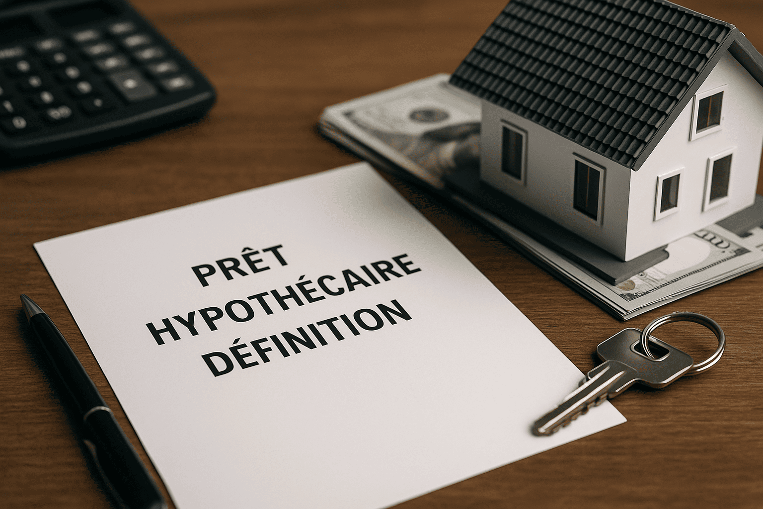 prêt hypothécaire définition – crédit garanti par un bien immobilier