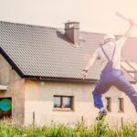 Architecte, Homme, Saut