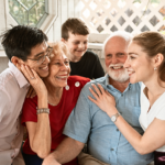photo d'une famille multigénération
